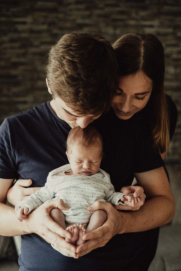 Neugeborenen, Fotoshooting, Familienportrait, Homeshooting, Familenfotos, Bodensee, Österreich, Vorarlberg, Lichtenstein, Süddetuschland, Hochzeitsfotograf Michael Nussbaumer