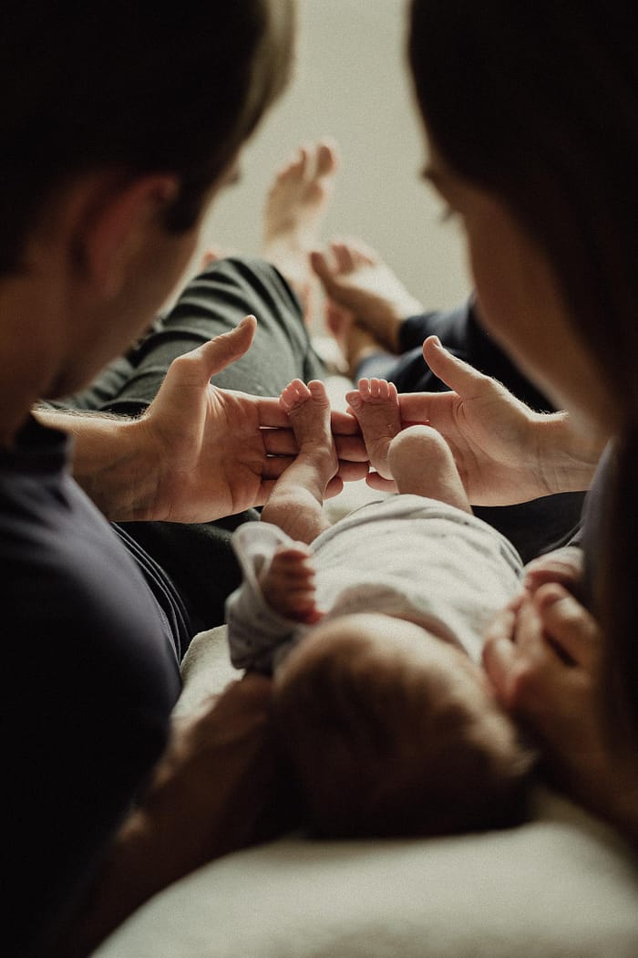 Neugeborenen, Fotoshooting, Familienportrait, Homeshooting, Familenfotos, Bodensee, Österreich, Vorarlberg, Lichtenstein, Süddetuschland, Hochzeitsfotograf Michael Nussbaumer